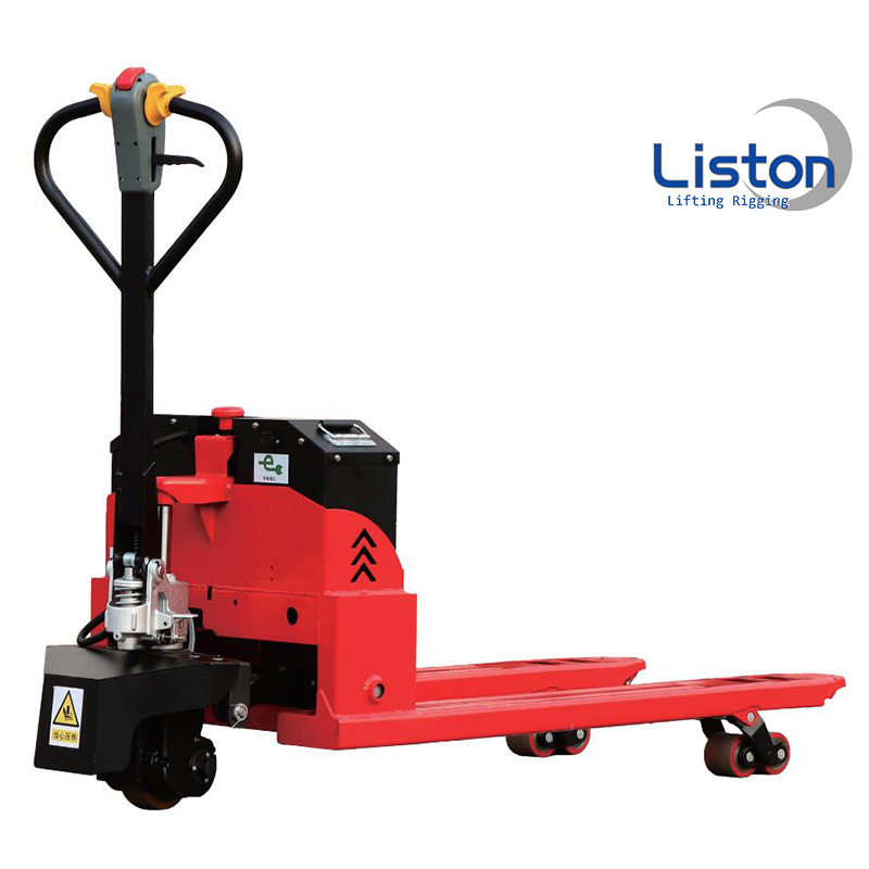 Half electric driven hydraulic pallet truck