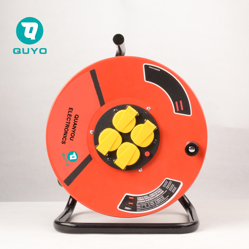 Convenient Automatic Extension Cord Reel for Easy Storage