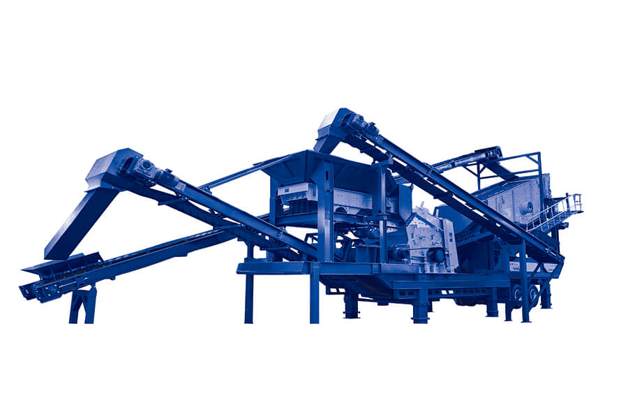  Mobile /Portable Combined Crusher Plant (Tire)