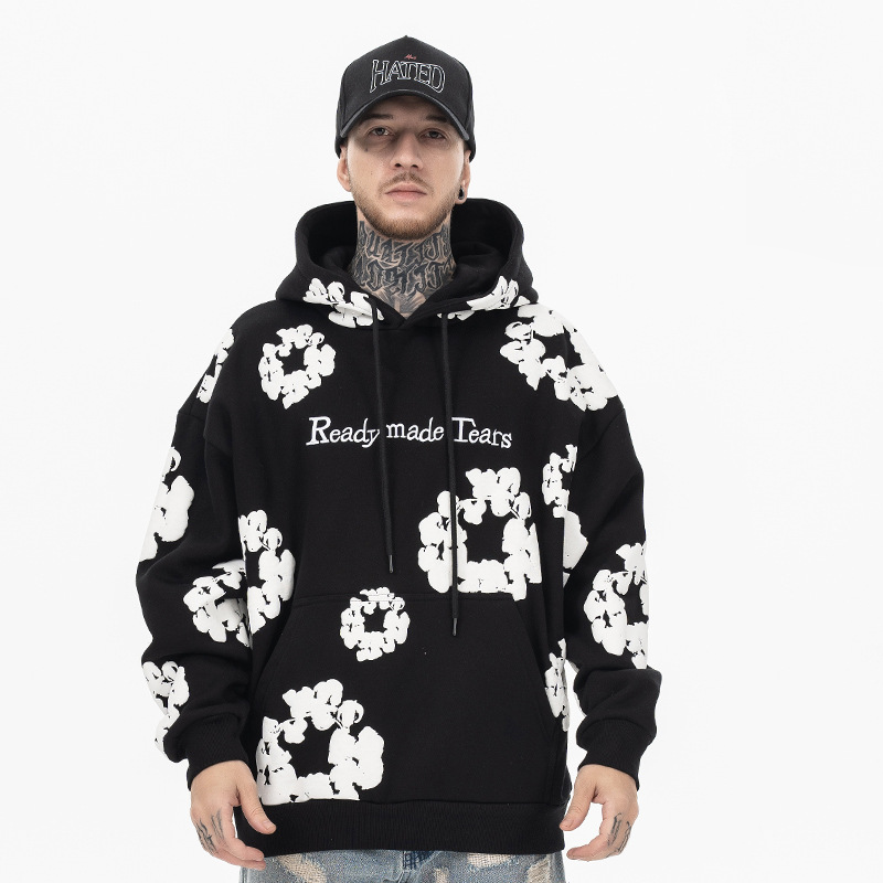 Bless casual custom embroidered sweatshirt