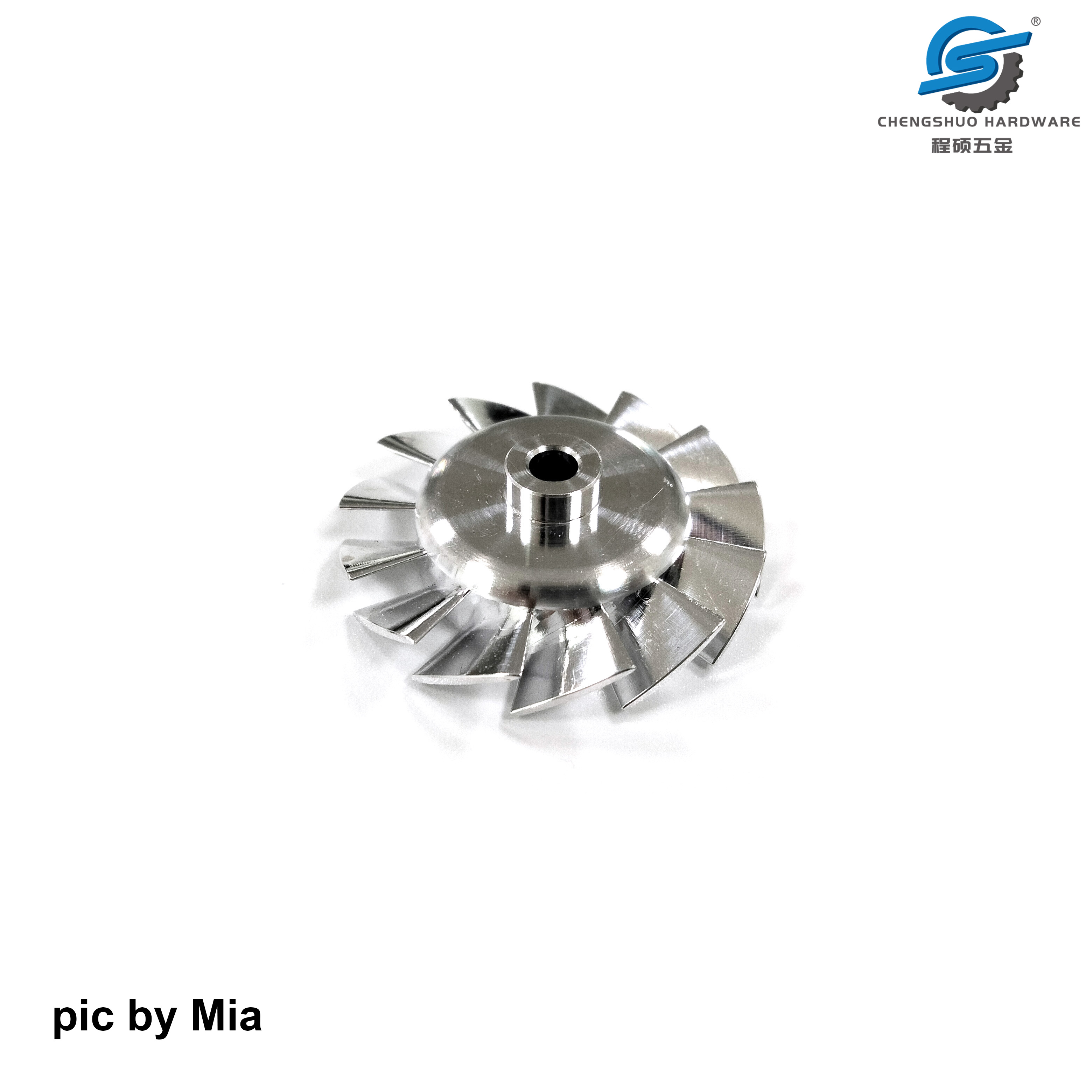 High Precision Custom Aluminum Alloy Impeller by Mia