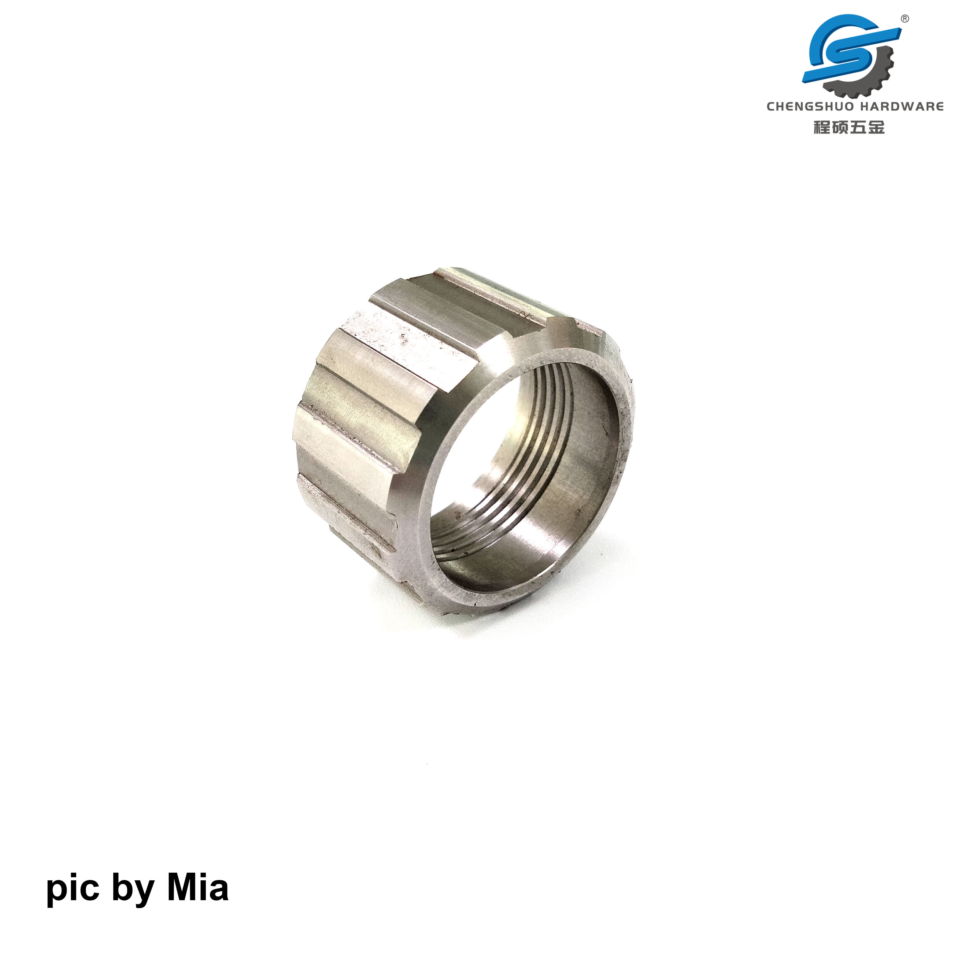 Lock Nut with Internal Thread Multipurpose Metal Parts by Mia