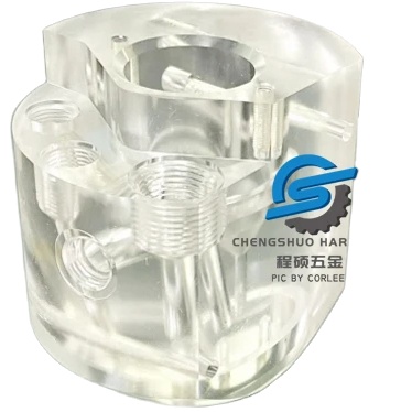 CNC Machining Acrylic PMMA Holder Container Cover -By Corlee