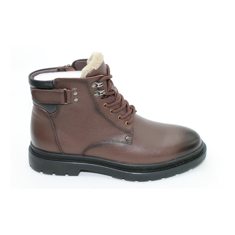 Mens Martin Boots men genuine leather shoes