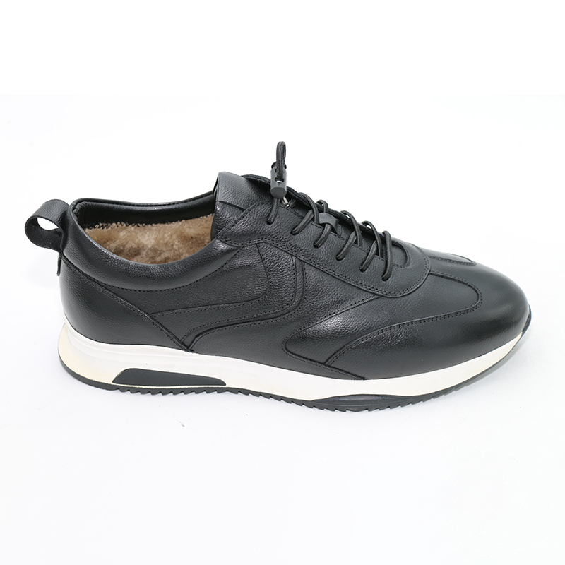 Substance shoes padded collar nappa leather
