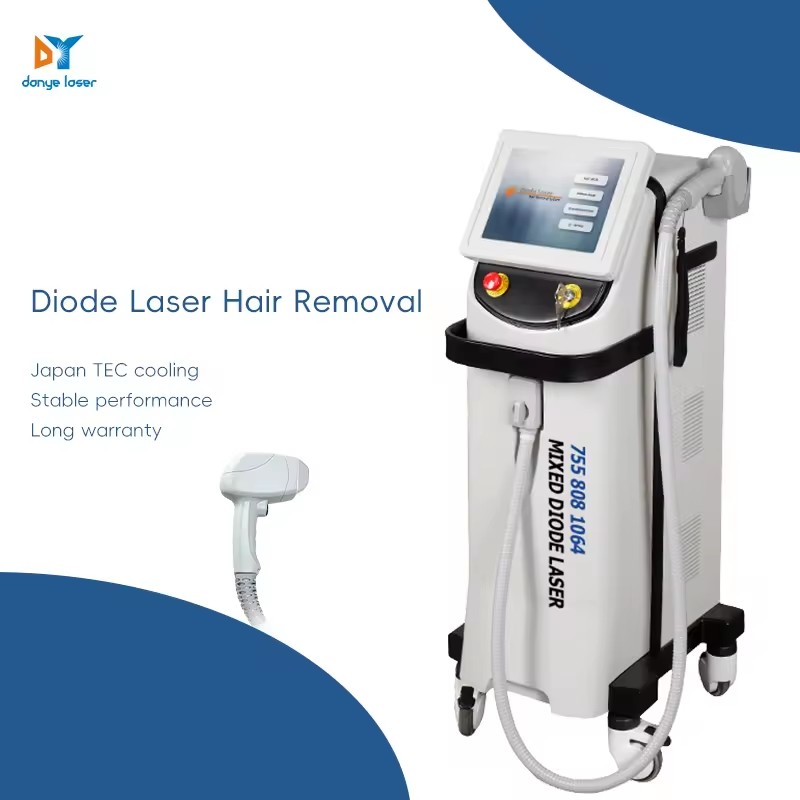 High quality of 808nm diode laser hair removal machine DY-DL4A