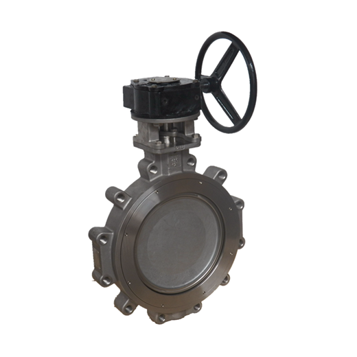 Double eccentric high performance butterfly valve