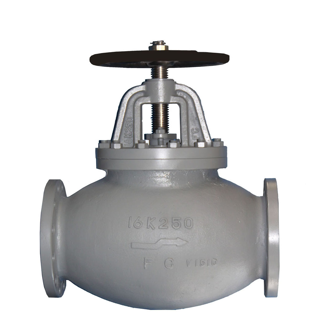 JIS F 7309 Cast iron 16K globe valve