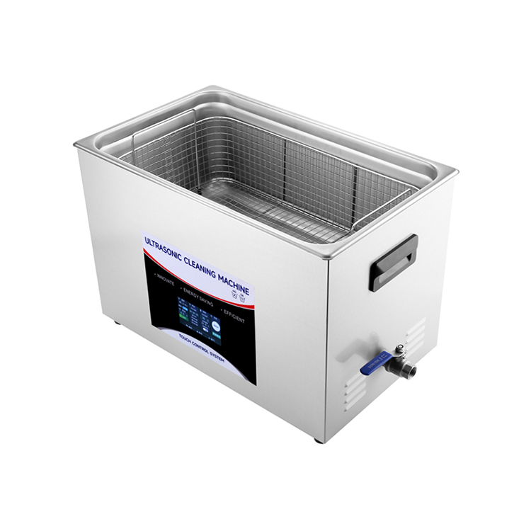30L controllable timing and heating ultrasonic cleaner for cleaning parts in the automotive and mechanical industries