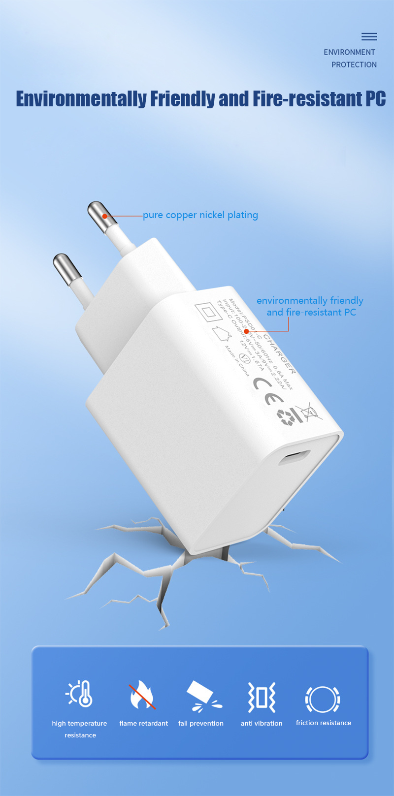 PD20W EU Fast Charger D5
