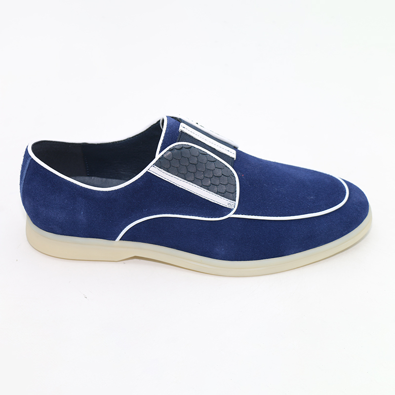 Mens Causal shoes Slip On Suede Leather