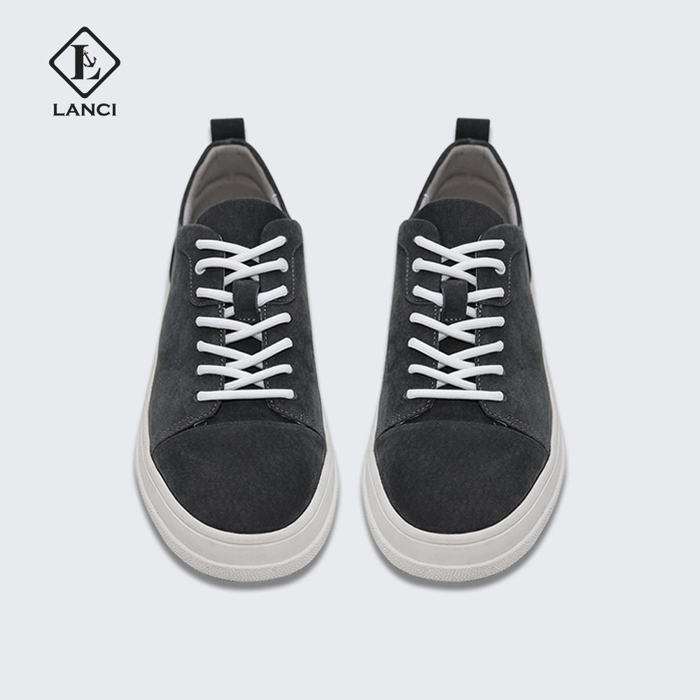 walking shoes suede leather with logo customization factory