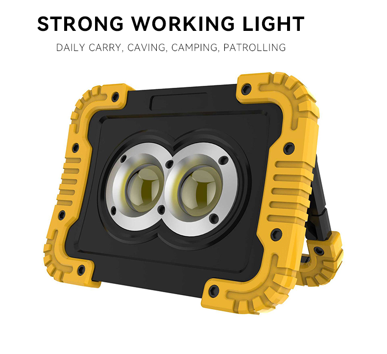 High-Powered Worklight With Tripod Stand for Bright & Adjustable Illumination