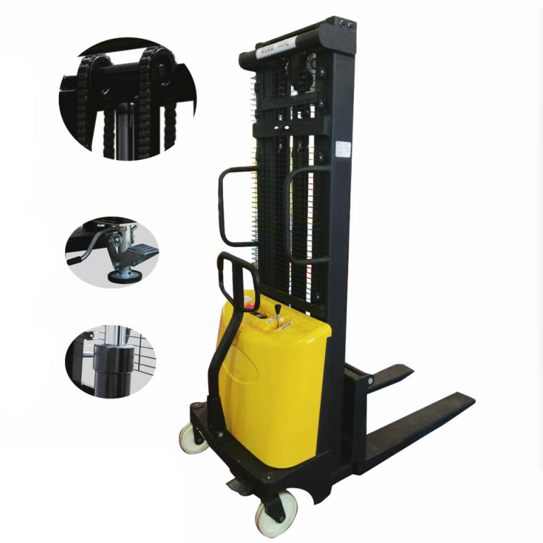 Pallet Jack 2000kg Semi Electric Hydraulic Pallet Forklift Lifting Stacker