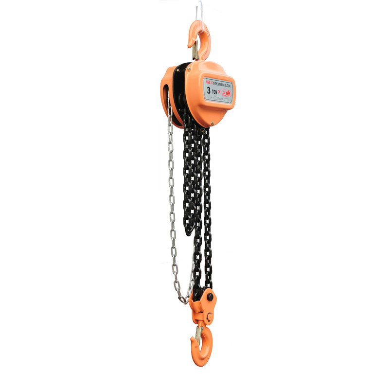 High Quality HSC series 0.5t-20t manual chain lifting hoist/ hand chain pulley