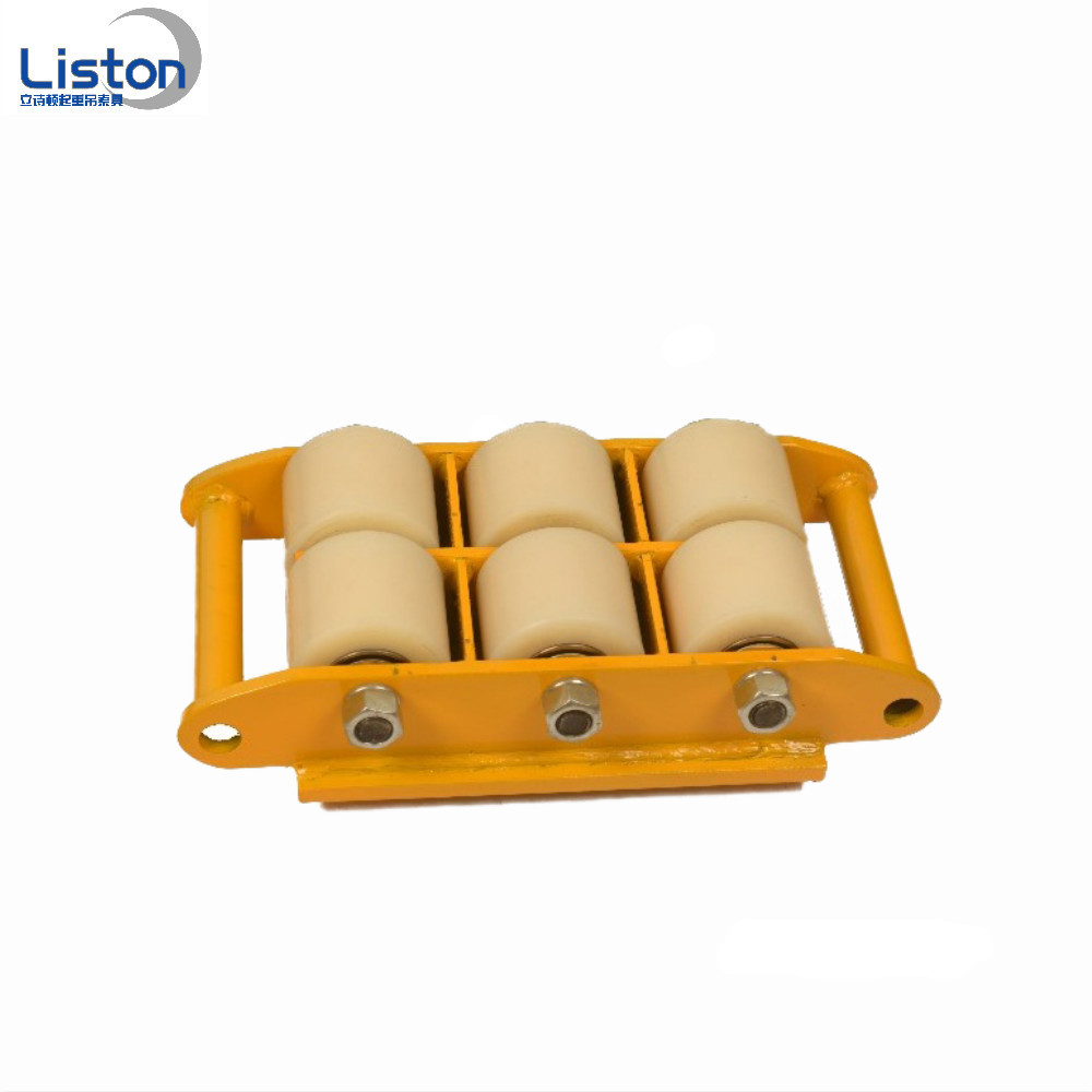 Carrying Roller CRA  Moving Transporting Heavy duty 6T to 100T cargo trolley moving roller Skate
