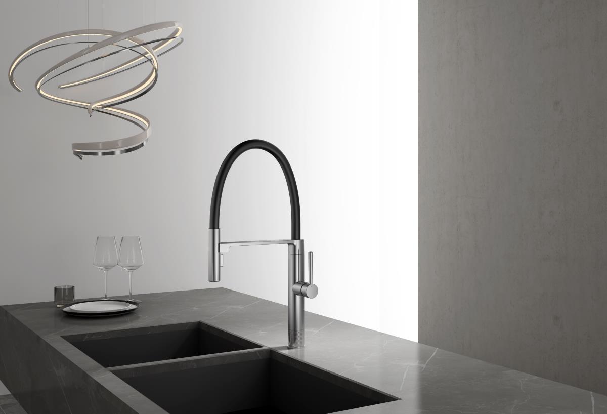 Momali Pull Out Kitchen Sink Faucet