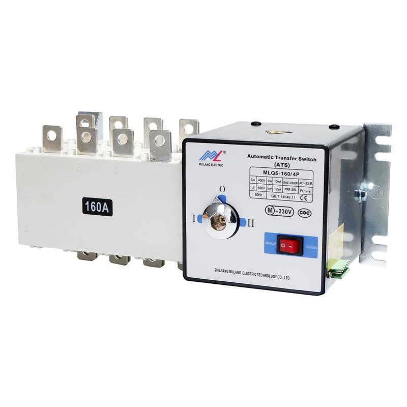 MLQ5-100A-1000A ATS controller dual power diesel generator part ac 3 phase Automatic Transfer Switch for Generator