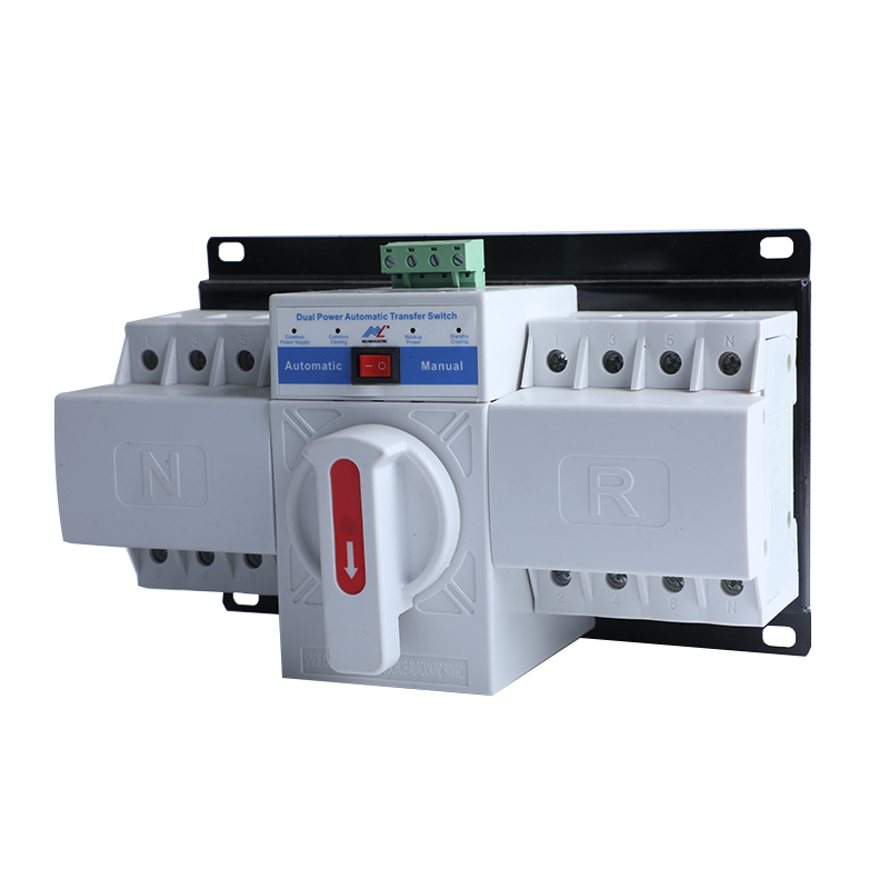 ATS MLQ2 2P/3P/4P 16A-63A 220V Micro Circuit Breaker Dual Power Automatic transfer switch/Auto transfer switch