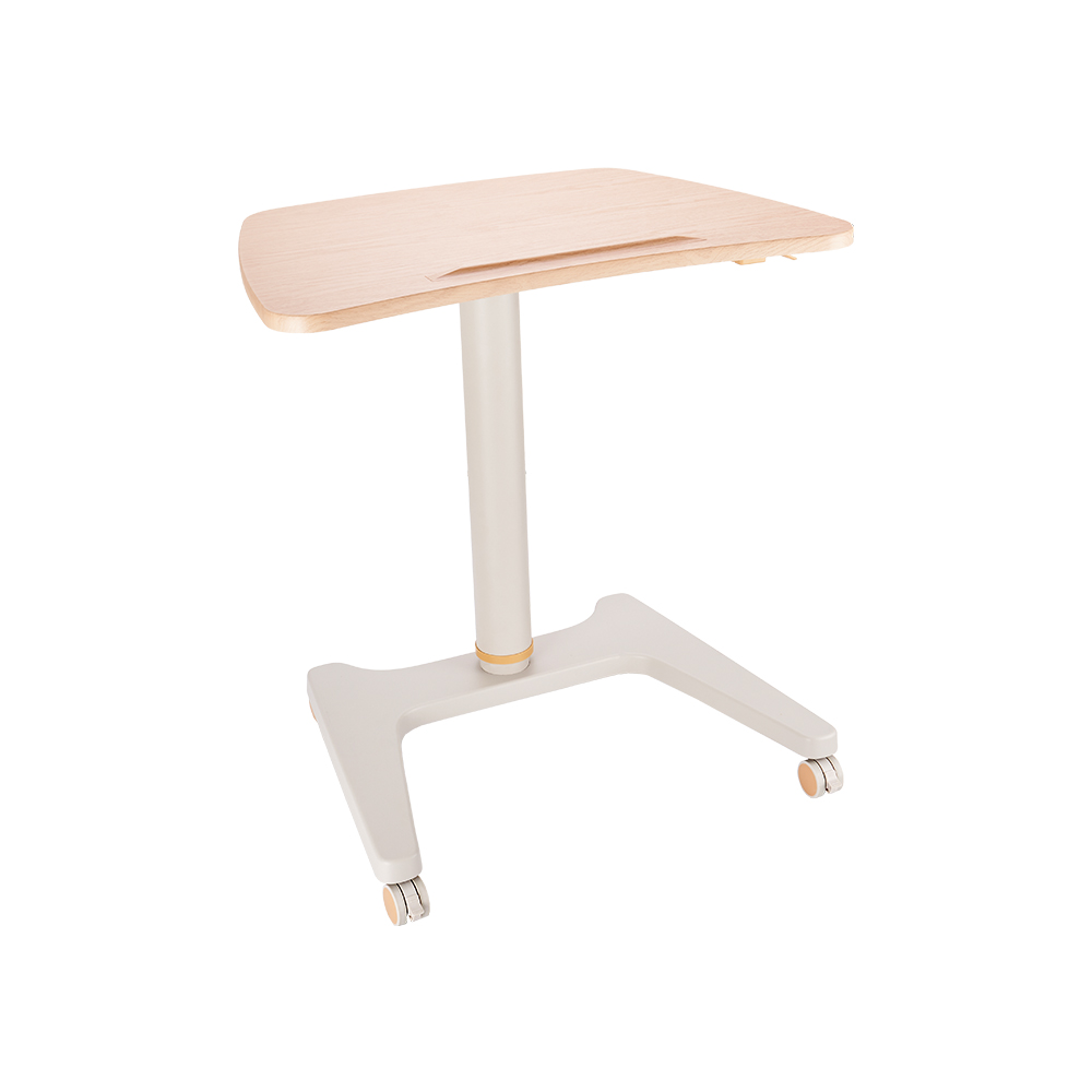 Pneumatic adjustable desk--Single column-1