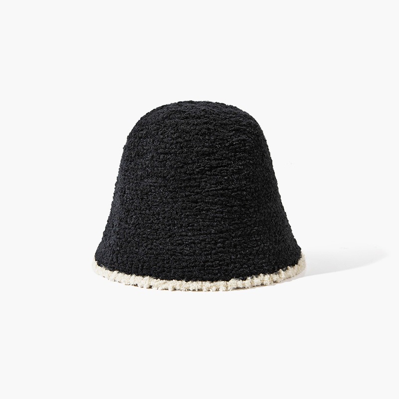 Winter Plush Bucket Hat Fisherman Hats for Women
