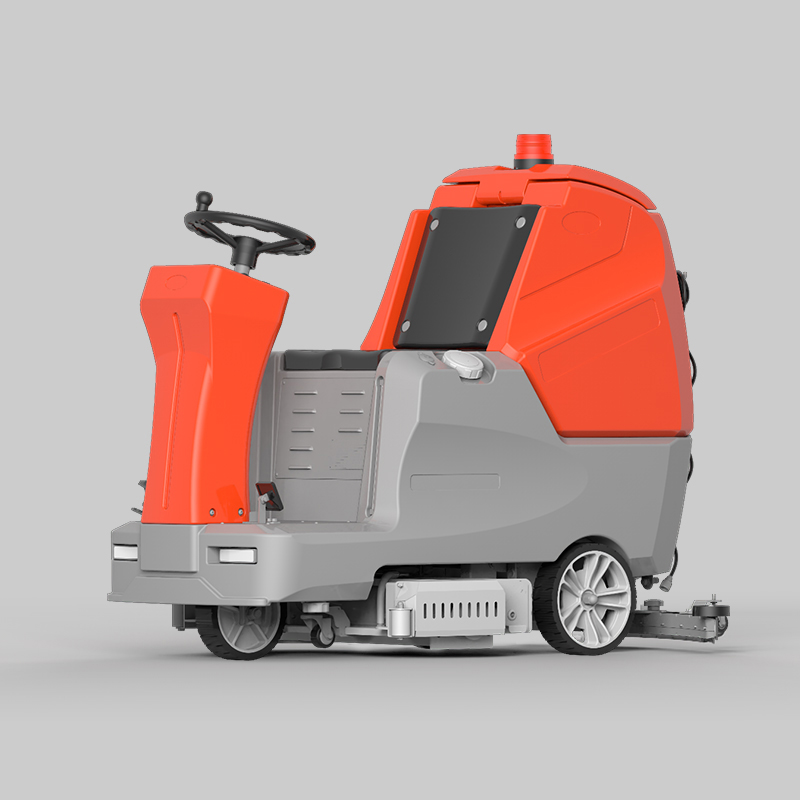 R-X900-G Ride On Floor Scrubber Sweeper