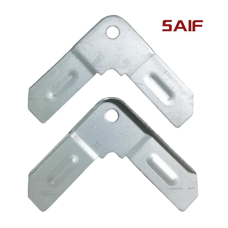 SAIF Galvanized Steel Duct flange Corner For Air Hvac System Connector