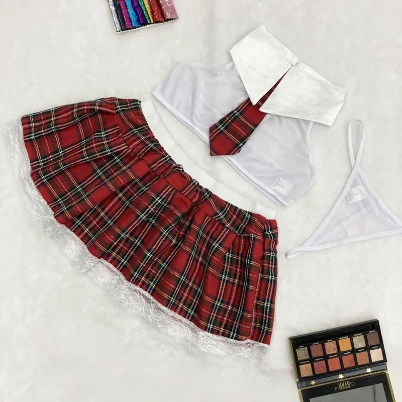 Top Dress Student Uniform Sexy Lingerie for Bedroom