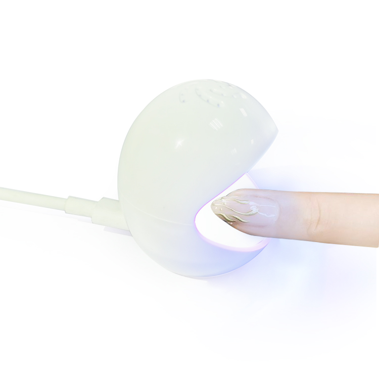 Custom egg design tiny portable uv lamp for nails single finger uv light