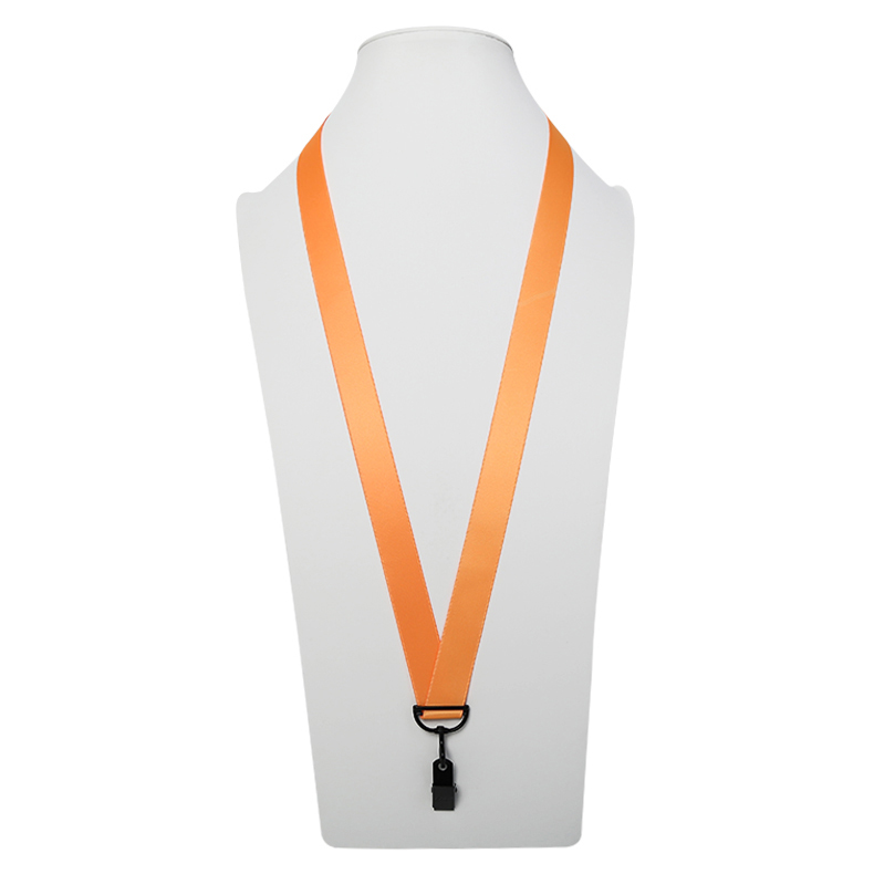 Promotional Colorful EHUA Ergonomics Recycled RGS Polyester Lanyard With Seamless Hook 