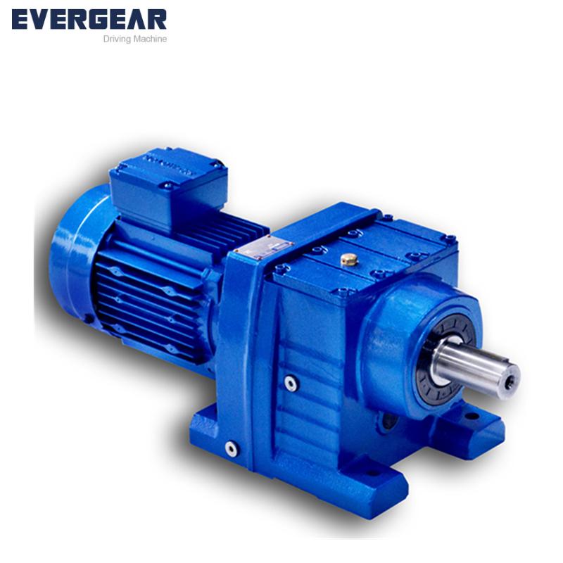 R type helical inline reducer construction machinery speed reducer