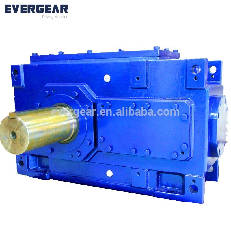 EH Series shaft mounted gear reducer shaft mounted gearbox speed reducer pulley