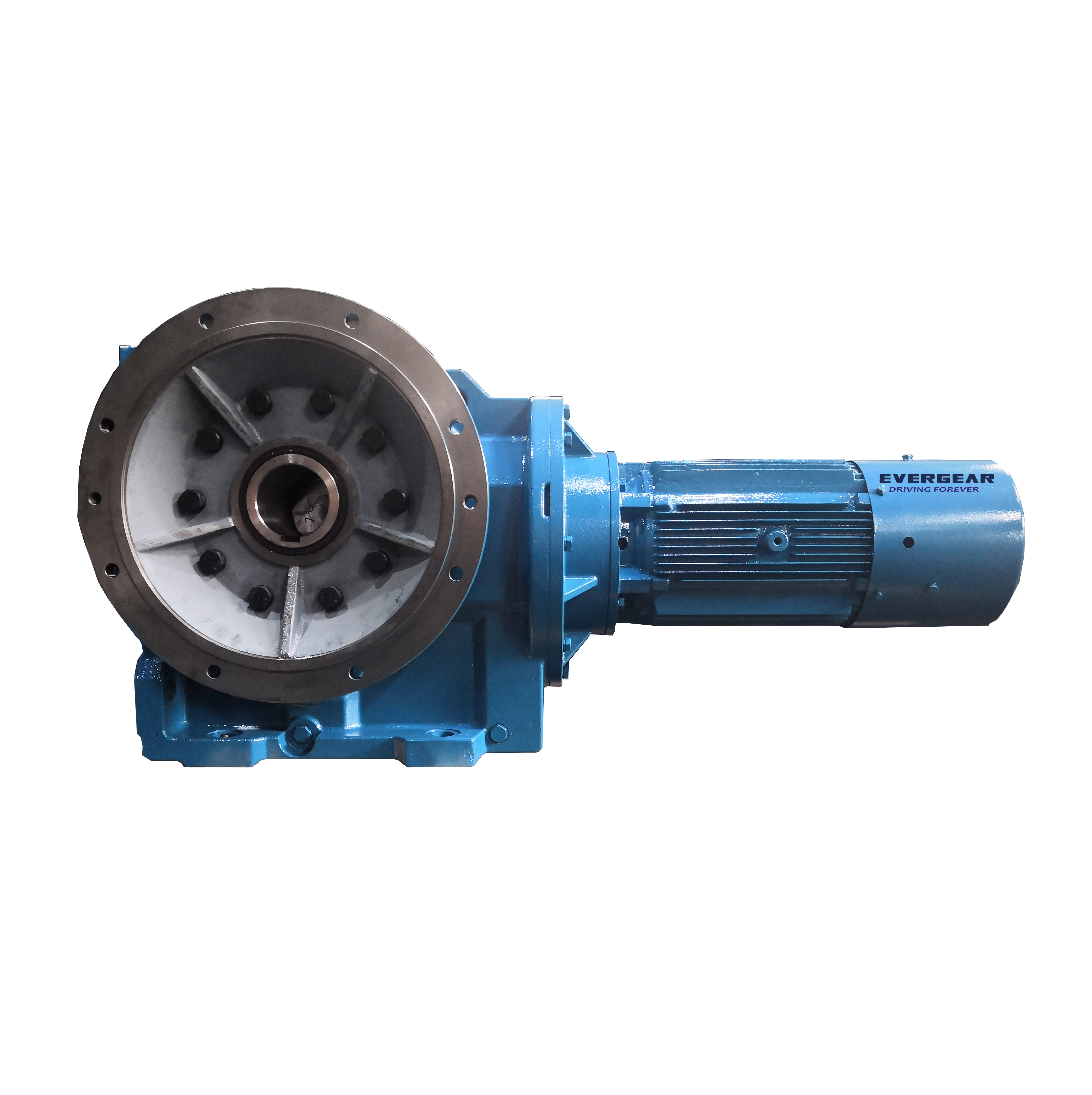 EVERGEAR K series gear box with 0.55 kw motor hollow output shaft