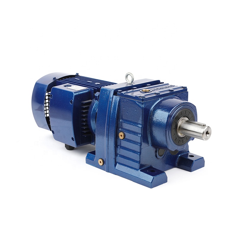 EVERGEAR DRIVE Inline shaft 3kw motor reductor helical geared speed reducer
