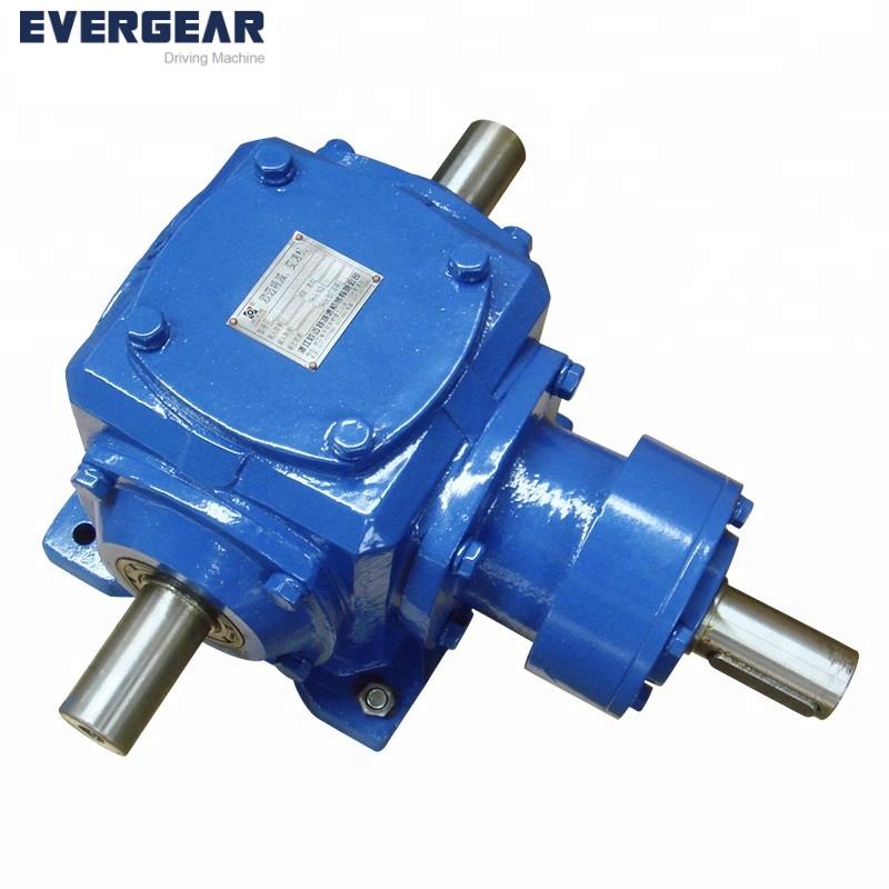90 degree T gear reducer for Environmental protection industry