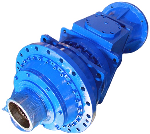 High power industrial gear reducer P Series helical planetary gearbox
