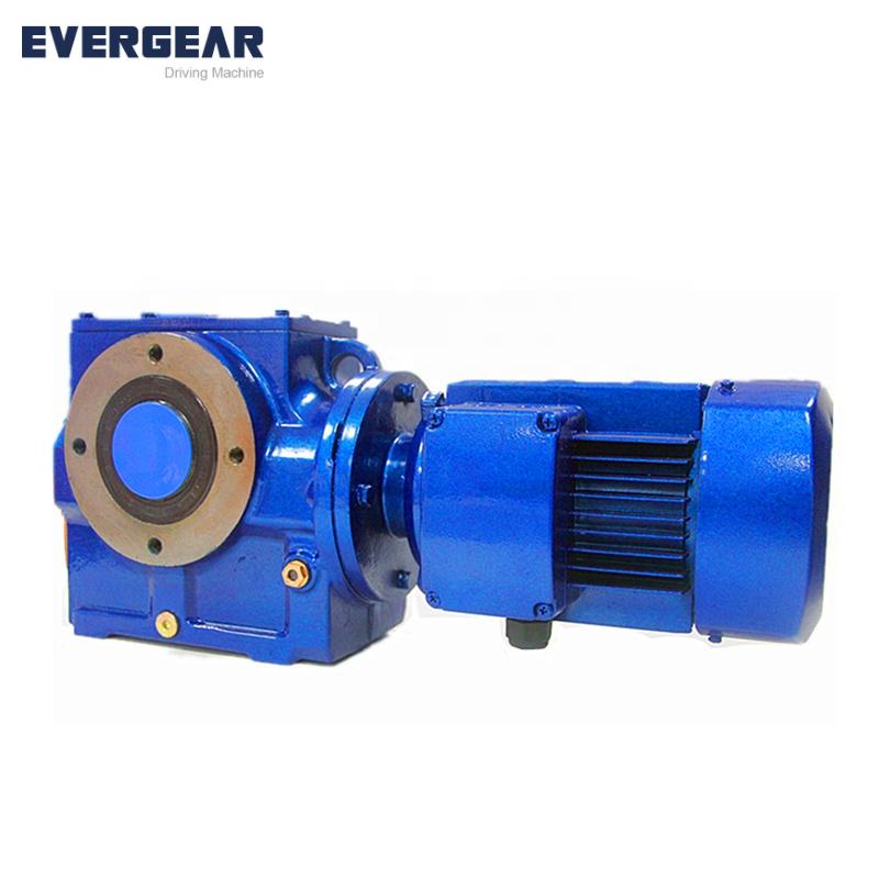S series helical worm speed reducer transmission gearbox reducer