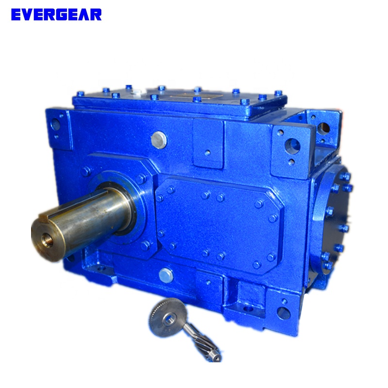 Palm Oil Press Reducer Industrial Gearbox / Parallel Shaft Helical Gear Transmission