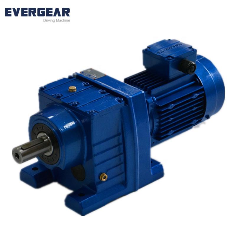 EVERGEAR 3 Phase Electric Motor R helical in-line gearbox reducer