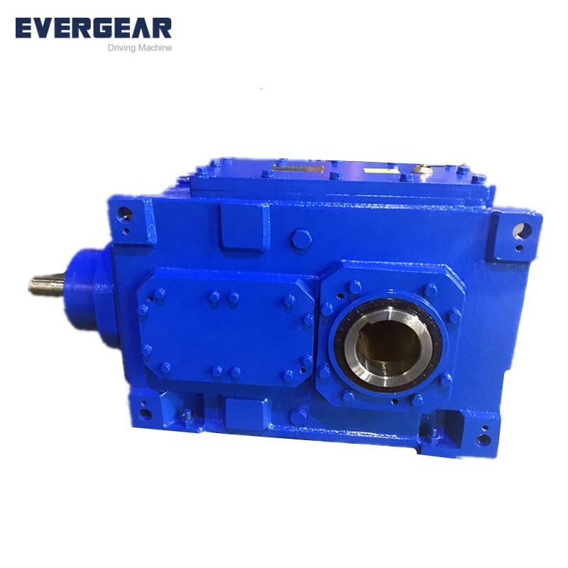 EH AND EB series spiral right angle high power bevel vertical gearbox