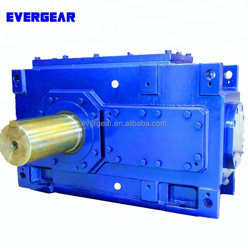 B series helical bevel gear reducer for plastic industry