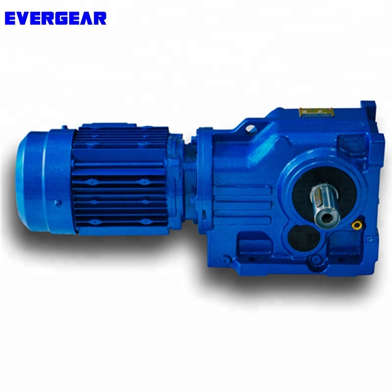 K series Bevel Gearbox with torque arm, gearbox,bevel helical gearbox