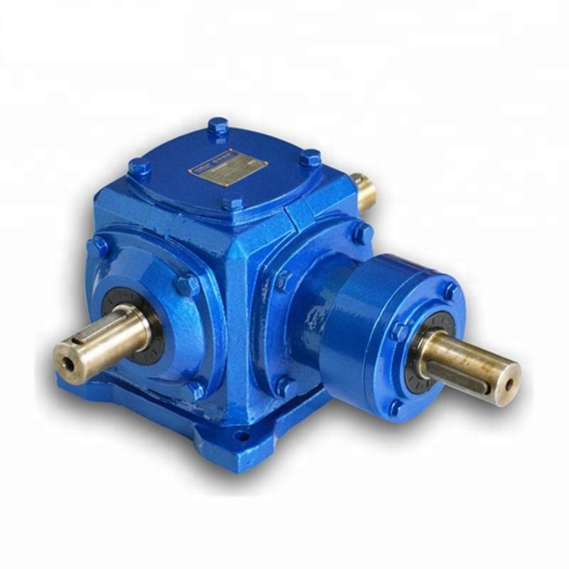 EZ Series right angle gear box double speed reducer gear box speed reducer motor bevel