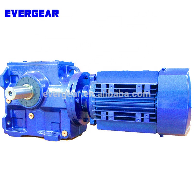 S helical worm gear unit gearbox motor for lifting machine