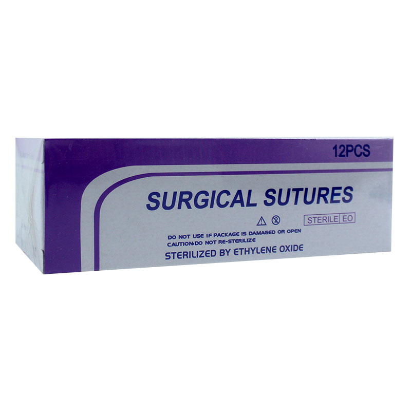 Synthetic Absorbable Polyglycolic Acid Suture with Needle